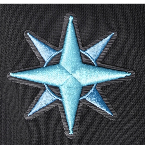 Washington Wizards Pro Standard Black 2023/24 City Edition Cropped Hoodie - Picture 6 of 7